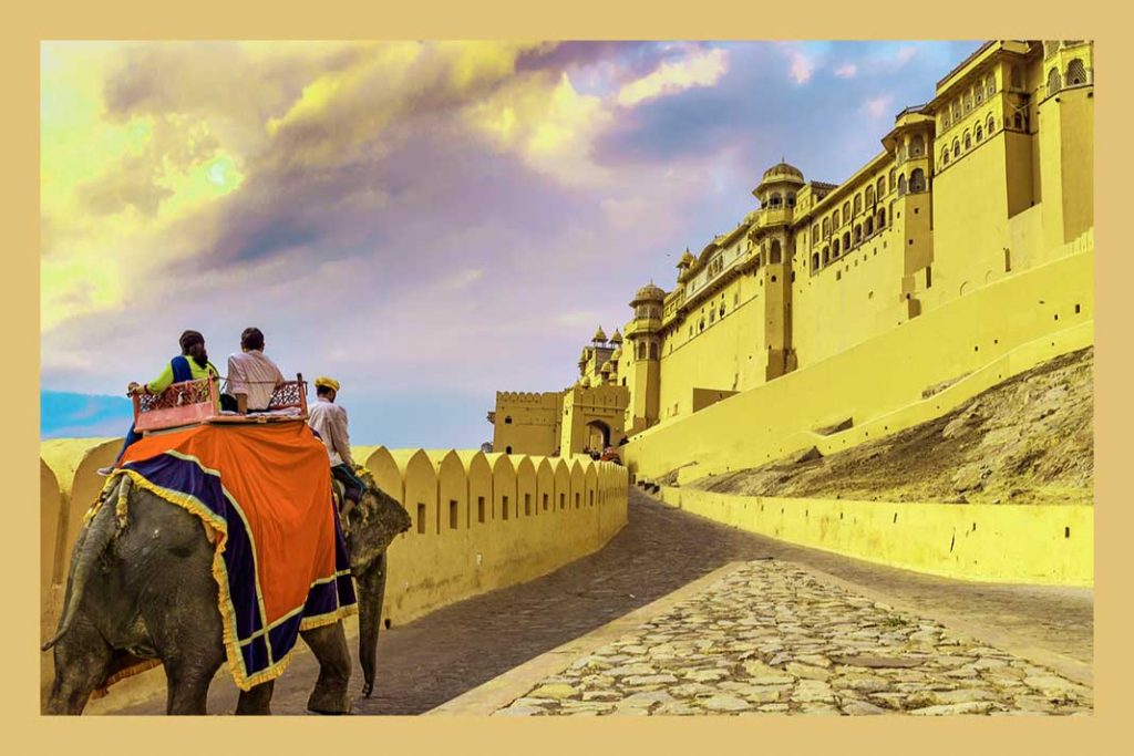 Rajasthan- place for desert safaris & beautiful forts.