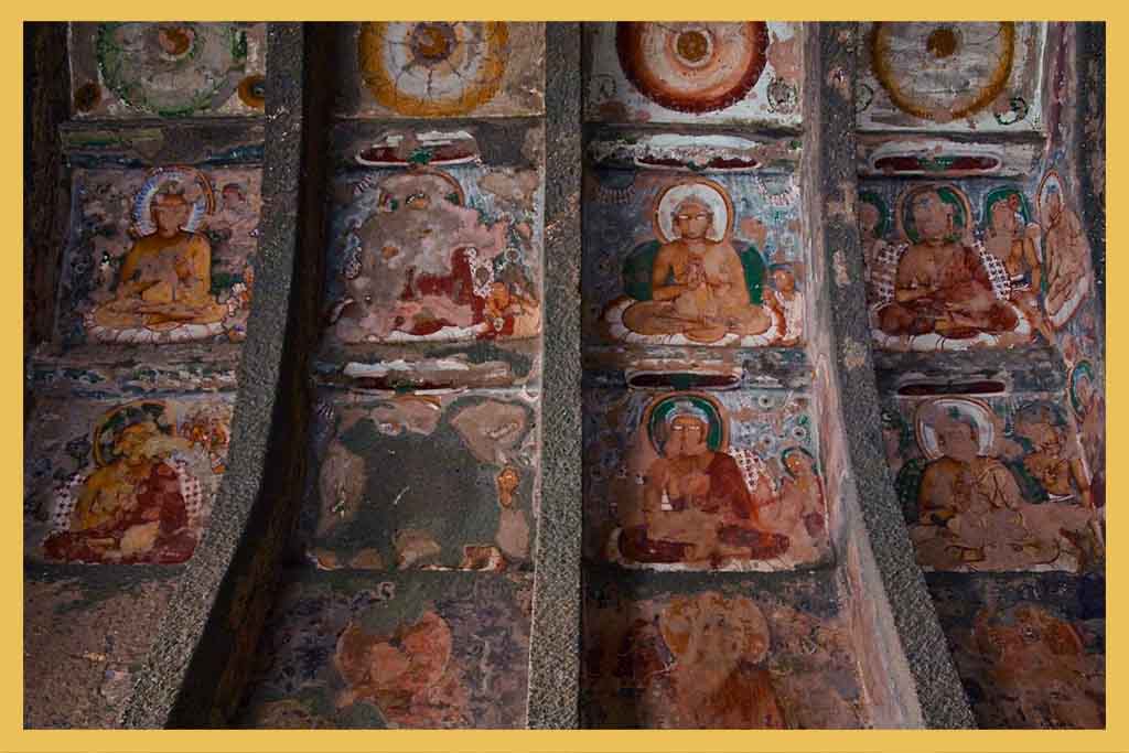 Piantings of Ajanta caves