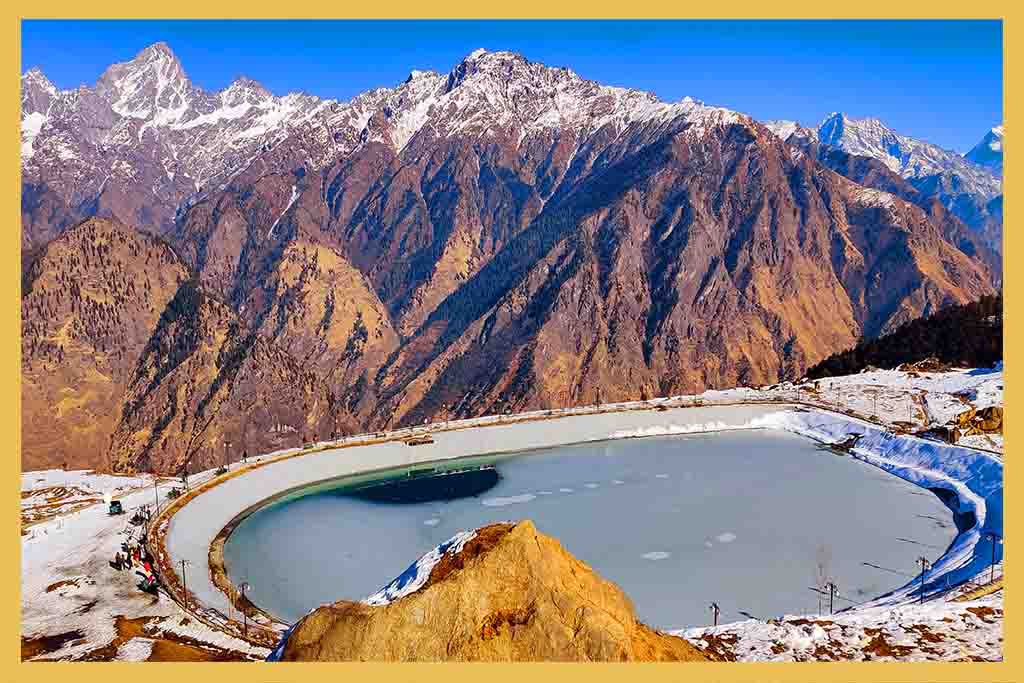 Auli- places to visit in Uttarakhand
